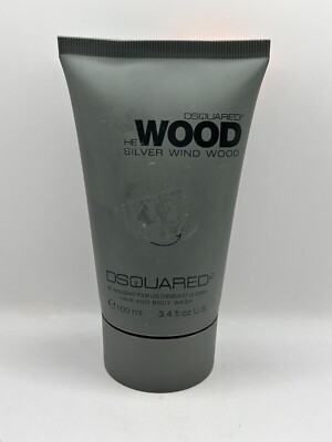 DSQUARED2 HE WOOD SILVER WIND WOOD 100ML HAIR & BODY WASH