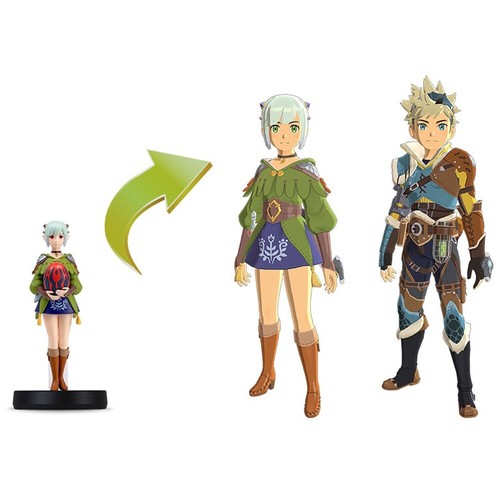 Switch Monster Hunter Stories Collection 1+2 & Amiibo All Set Korean English - Picture 8 of 14