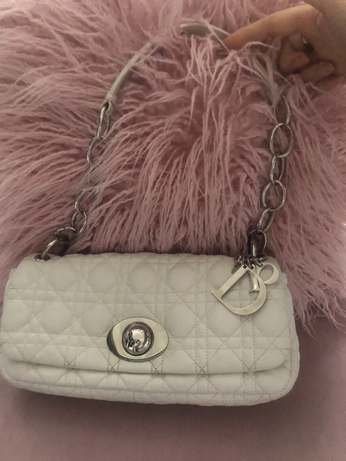 Sac bandoulière vintage en cuir Dior