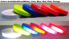 Gloss Sew on Reflective Tape Night Visibility Safety (Similar to Scotchlite)