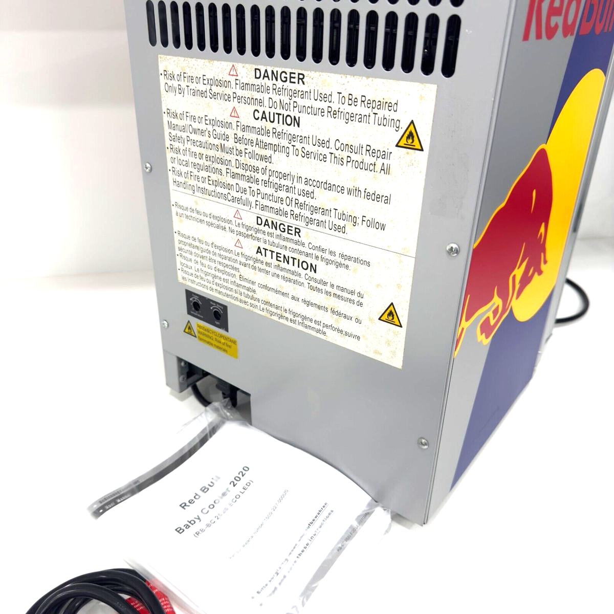 Red Bull Mini Fridge Baby Cooler 2020 RB-BC2020 Eco LED MINT Red Bull Mini Fridge Baby Cooler 2020 RB-BC2020 Eco LED MINT