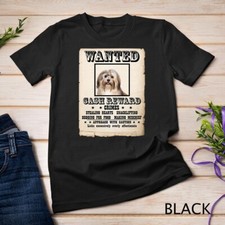 Listing image for Havanese Dog wanted poster Unisex T-shirt