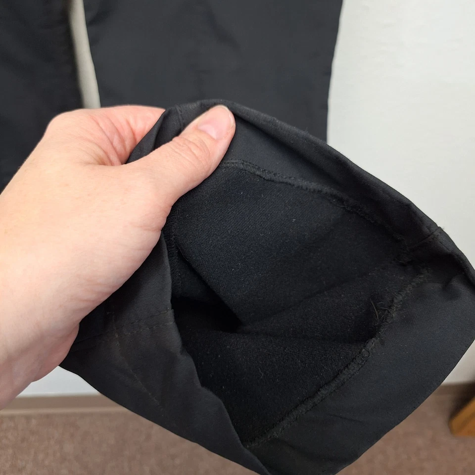 Pantalones de viaje Royal Robbins de vellón forrados finos para esquí campamento negros para mujer talla 6 Foto 4 de 4