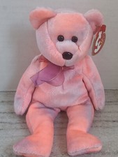 NWT TY Store Beanie Baby Retired 2002 Official CLUBBY 5th Anniversary Bear MWMT