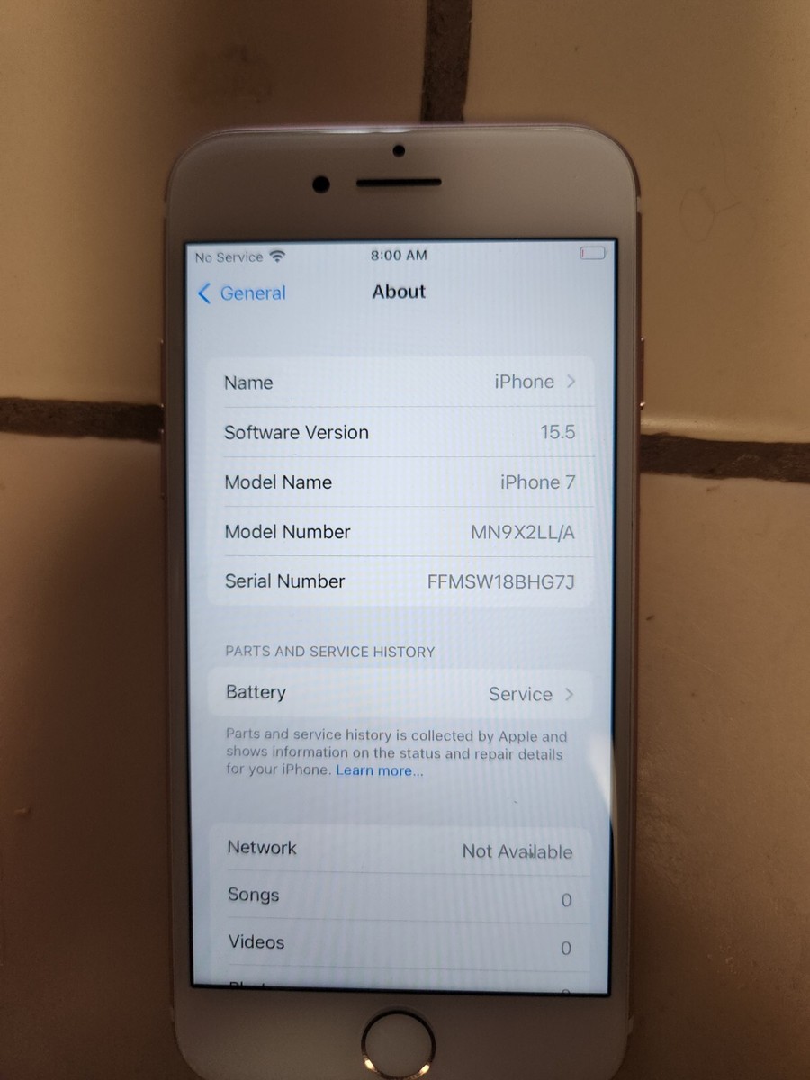iPhone 7 32gb No SIM Card. (READ DESCRIPTION) | eBay