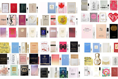 Women Designer Perfume Parfum Mini Vials : Choose Scents, Combined Shipping