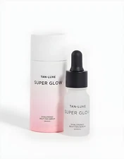 Tan-Luxe SUPER GLOW Hyaluronic Self-Tan Serum Gradual, 0.33oz, *NEW IN BOX*
