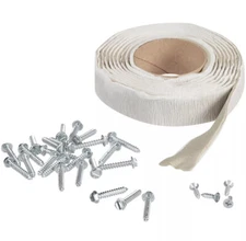 Universal RV Vent Installation Kit / 8ft. Gray Butyl Tape, Replaces camco 25003