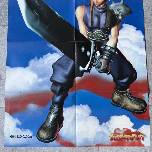 Final Fantasy VII 7 Cloud / X Files Film DoppelPoster 80x55cm - Vintage PS1 1998 - Bild 3 von 10