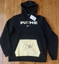 Nike Men's Coach Prime Deion Sanders 2.0 Club Fleece Pullover Hoodie NWT Large L