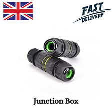 M16 3-Pin IP68 Waterproof Junction Box Durable Cable Connection Protector