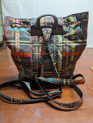 Vera Bradley Midtown Cargo Backpack City Plaid | eBay display picture 1