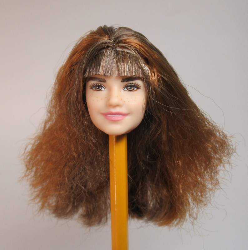 WB Mattel Harry Potter Hermione Granger Emma Watson Doll Head 1:6 Barbie Sized