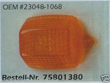 Pour KAWASAKI KLE 500 - Cabochon de clignotant - 75801380