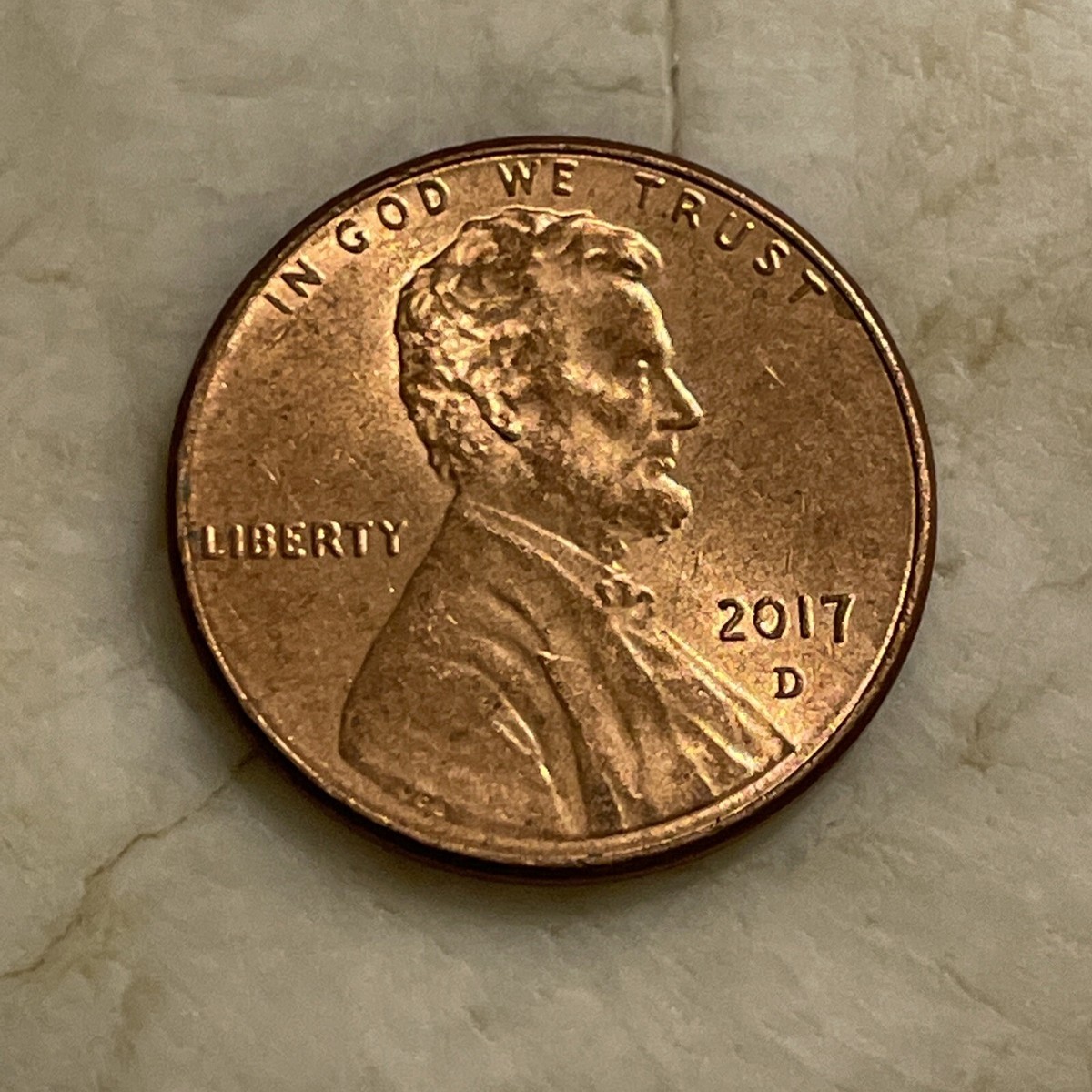 2017 D Denver U.S. Lincoln Shield Penny Cent TK2007 | eBay