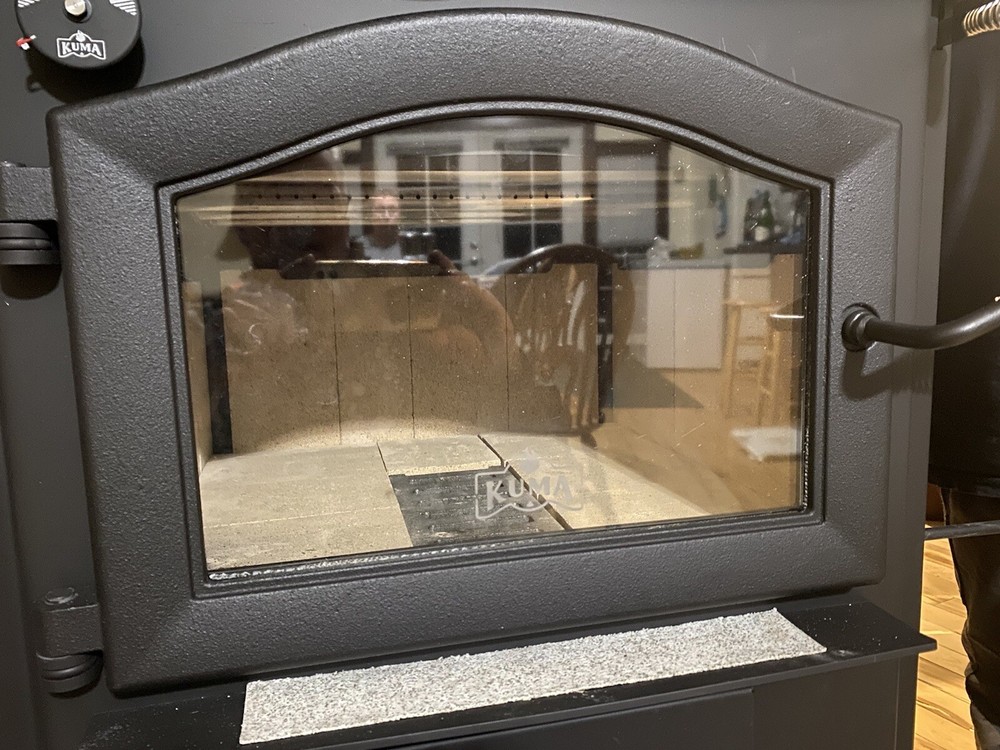 Kuma Wood stove door Glass + GASKET  Aspen LE Tamarack LE Aberdeen LE Alpine LE