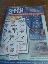 Inkadinkado Stamps set Flower /friends 20 pcs