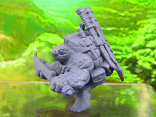 Mini miniature pesantemente equipaggiate Swordsman Tortle Fighter Warrior stampa 3D - Foto 2 di 5