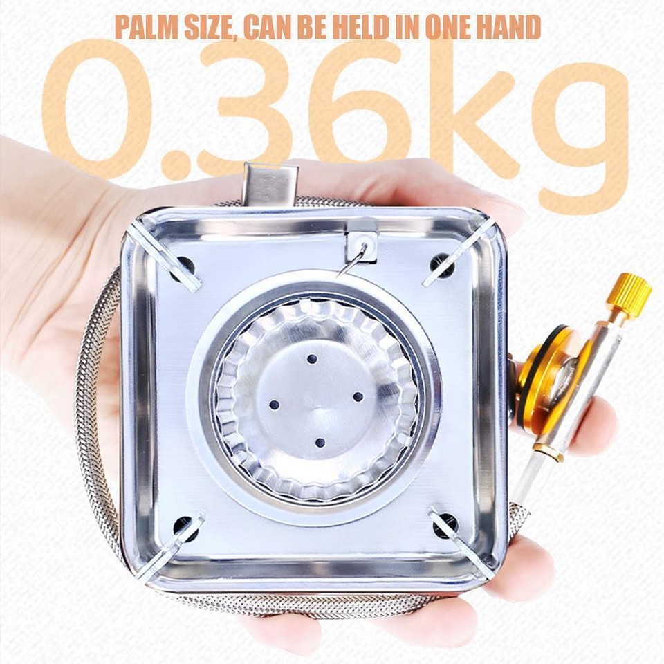 Outdoor Mini Small Square Stove Gas Stove Portable Cassette Stove