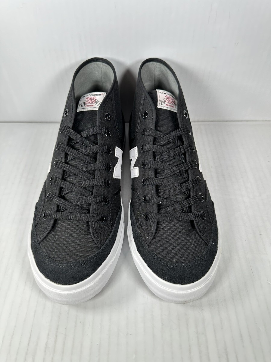 New Balance Numeric 213 Pro Court Mid Black White Shoes Mens Size 9.5 NM213UNT New Balance Numeric 213 Pro Court Mid Black White Shoes Mens  main image 2