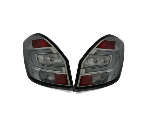 Set Rear Light LED for Skoda Fabia 2 2007 2008 2009 2010- VT353 Lightbark Smoke - Picture 1 of 5
