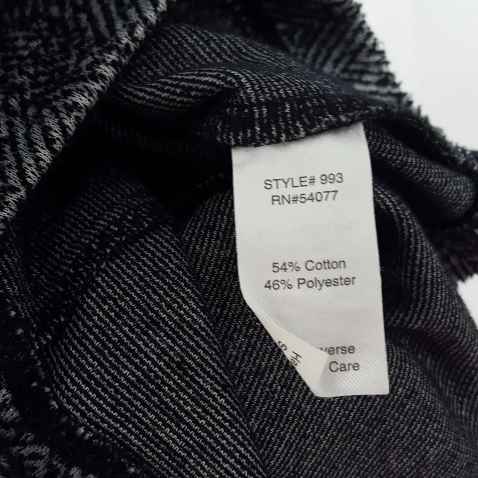 Top de tweed sin mangas CAbi 993 Cece Shell espiga negro y gris para mujer mediano Foto 3 de 4