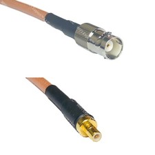 RG400 BNC FEMALE to SMB MALE RF Cable FAST-SHIP LOT