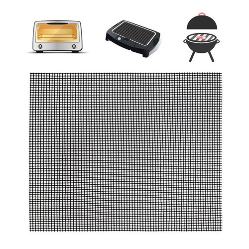 1-10× BBQ Grillgitter Grill Matte Unterlage Backmatte Antihaft Netz Durable DE - Bild 17 von 19