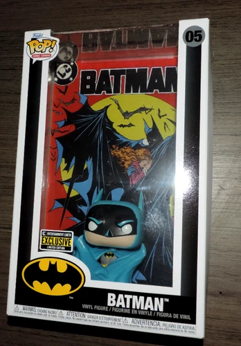 Funko Pop! Comic Covers Batman #05 Entertainment Earth Exclusive w/Case Vinyl