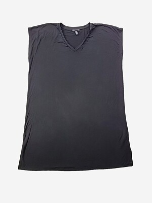 oversized peplum dress Ksubi Women's Sleeveless Dress Overkast, Denim, Size Medium