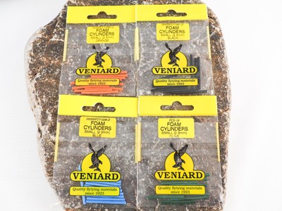 VENIARD FLY TYING FOAM CYLINDERS SMALL 2.3mm (VARIOUS COLOURS)