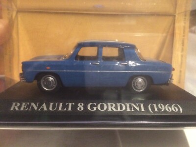 Altaya 1/18 Renault 8 Gordini 1966 – Collection Voitures De Rallye N°27 – Bleu