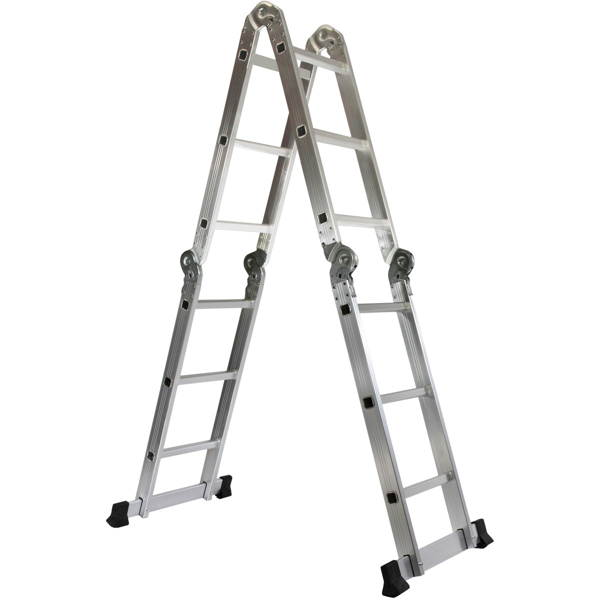 Hailo M80 Alu-Multifunktionsleiter - Schiebeleiter 4 X 5