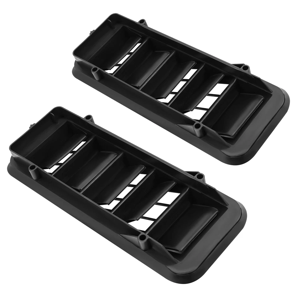 2x Back Panel Cab Air Vent Relief Grille For 1999-22 Chevrolet Silverado Sierra - Image 2 of 4