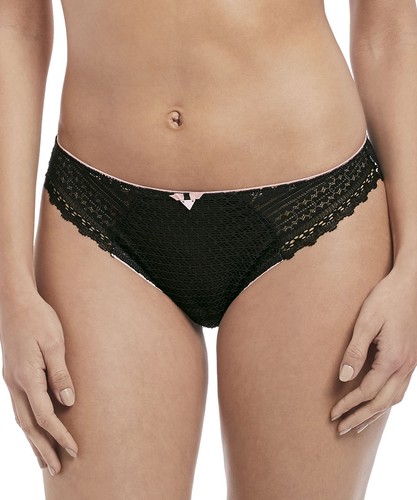 Freya DAISY LACE Black 5134 Bralette Bra & 5137 Thong - M - Picture 8 of 12