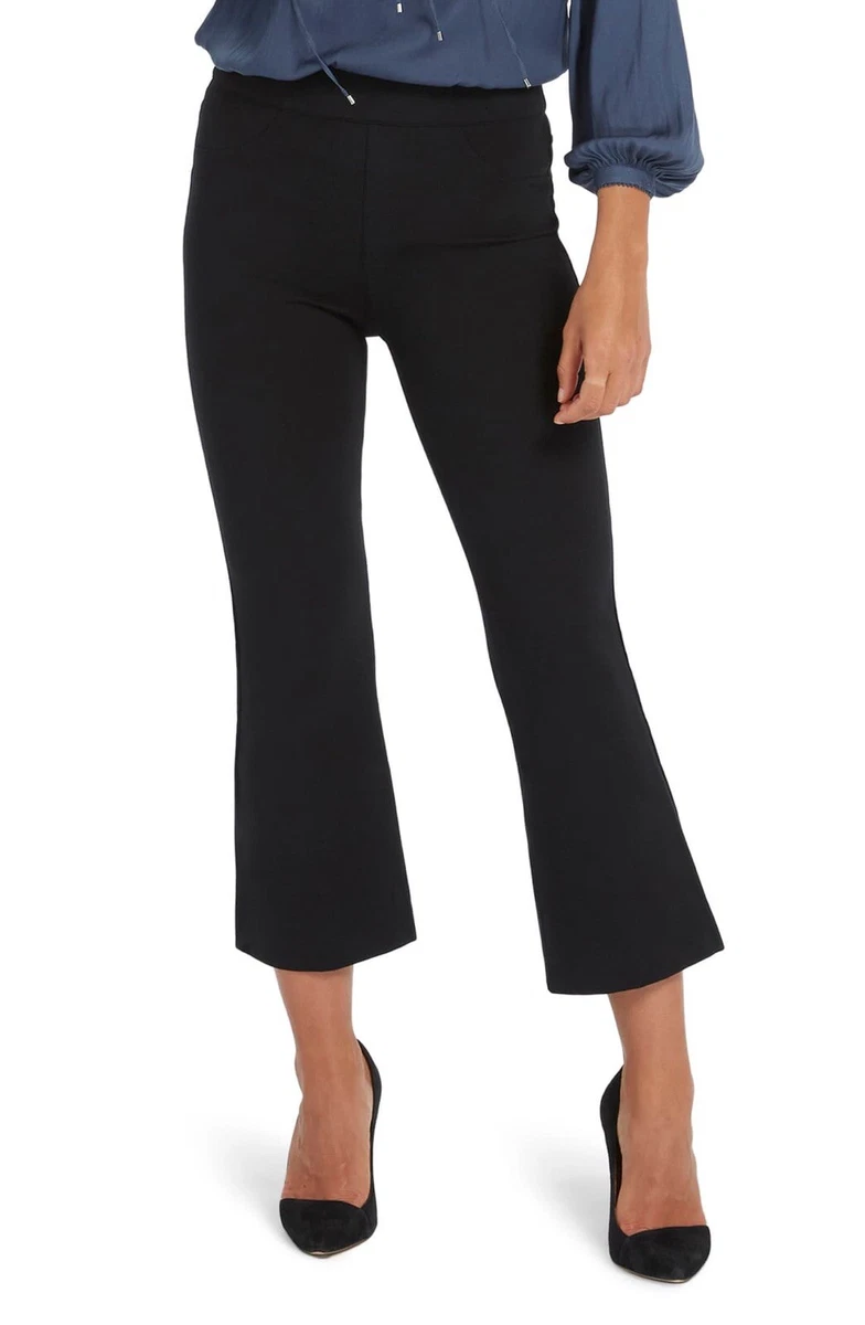 NEW Spanx The Perfect Black Pant Crop Flare Pants - 20260R - Black