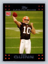 2007 Topps #287 Brady Quinn RC Rookie Notre Dame Browns Bust