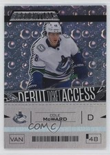 2023 Upper Deck Credentials Debut Ticket Access /999 Tier 1 Cole McWard #135 mq5