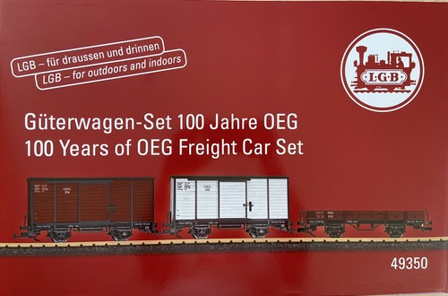 LGB 49350 Güterwagenset "100 Jahre OEG" | Zustand: Gebraucht
