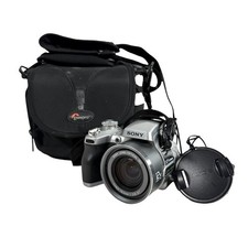 Sony Cyber Shot Camera DSC-H1 12X Optical Zoom 5.1 MP With Bag Tested  Working