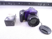 Minolta Pro Shot MN67Z 20MP FHD WiFi Digital Camera w/ 67x Optical Zoom - Purple