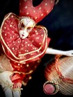 Haunted Doll Vessel Spirit Fire Butterfly Fae Unseelie Court Karma Justice — photo 1