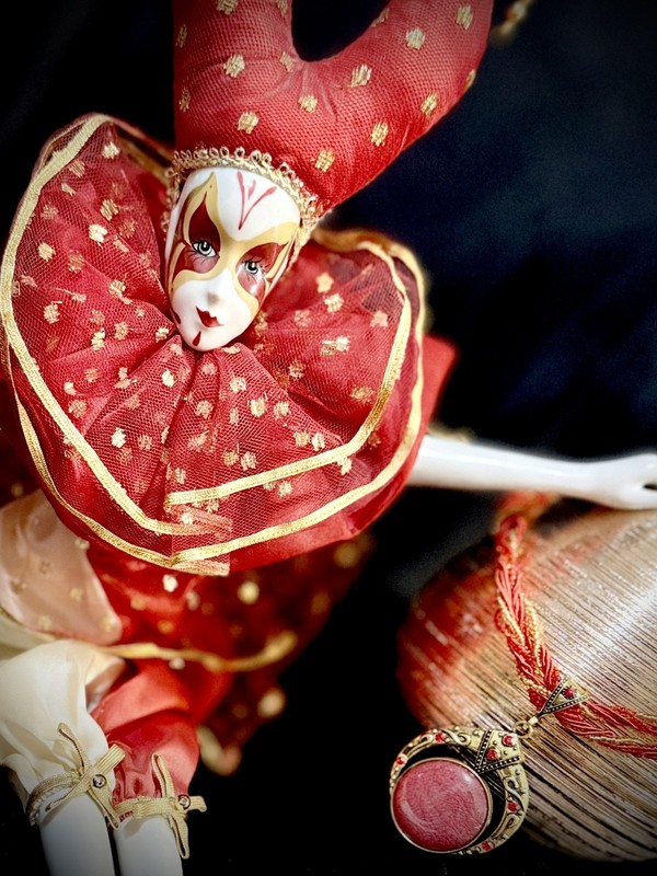 Haunted Doll Vessel Spirit Fire Butterfly Fae Unseelie Court Karma Justice