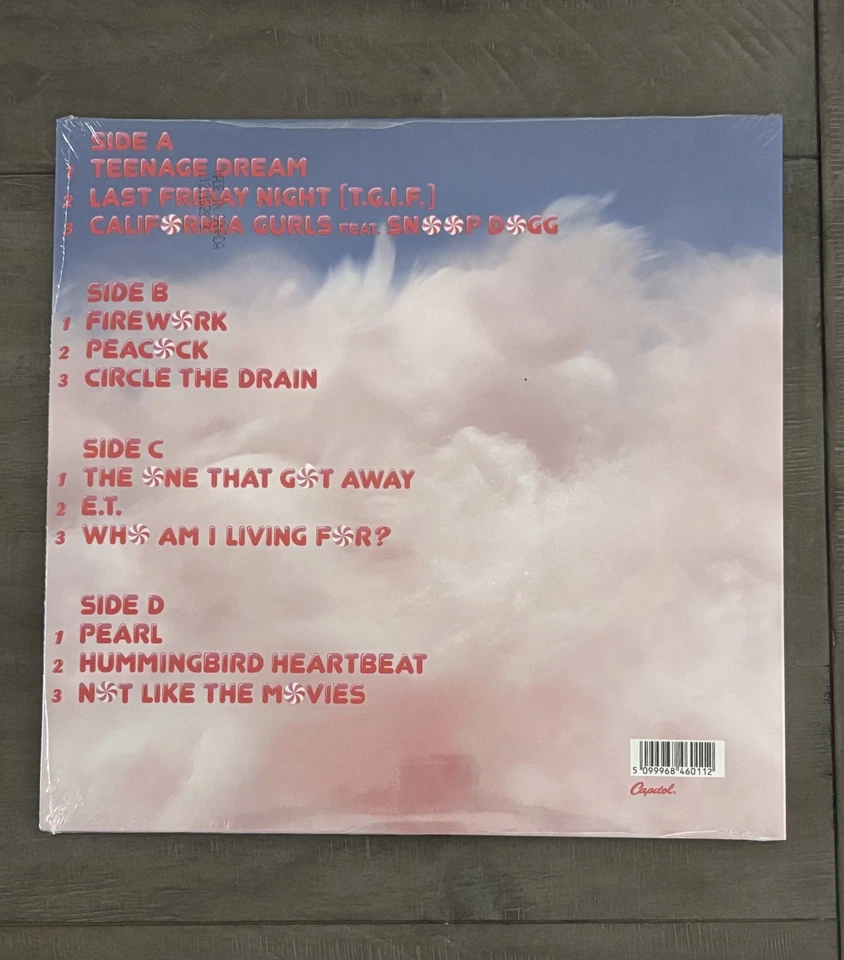 Katy Perry – Teenage Dream - White 2 x LP Vinyl Records 12" - NEW. IN HAND - Image 3 of 3