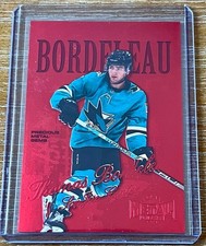 THOMAS BORDELEAU 22-23 Upper Deck Metal Universe PRECIOUS METAL GEMS RED #/100 !
