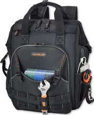 55-Pockets Tool backpack, Tool bag backpack, Backpack tool bag, Tool back pack,