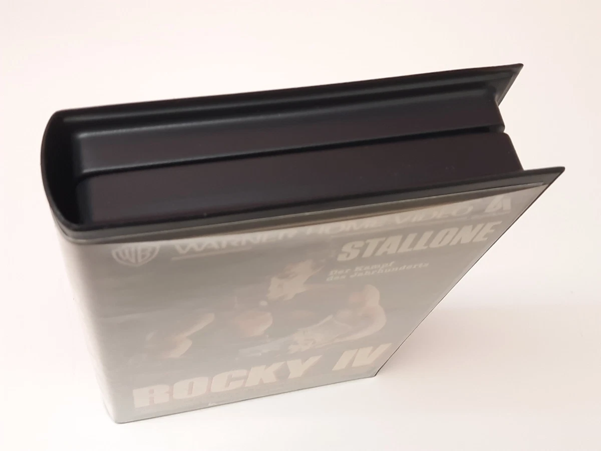 Rocky IV 4 1985 VHS German PAL Warner Home Video Großbox Sylvester Stallone