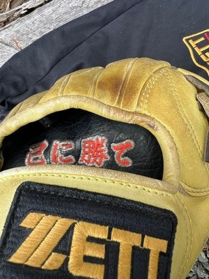 ZETT BPG-PRO Hard Baseball Glove Infield P.C.PATTERN Used