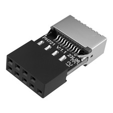 USB 2.0 To USB 3.2 Gen 1 Header Adapter 9Pin Male To TypeE KeyA Female Pro
