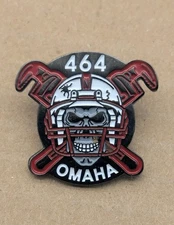 UA PLUMBERS PIPEFITTERS STEAMFITTERS UNION LOCAL LU 464 OMAHA Lapel Metal PIN